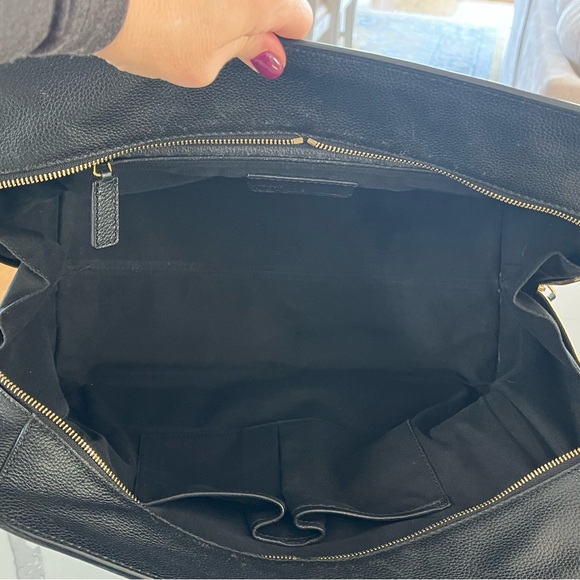 Alexander McQueen Large Skull Padlock Zip Around Tote Bag / Satchel in Black - Picture 14 of 17